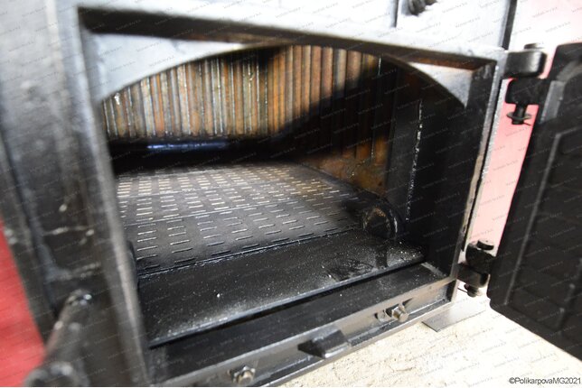 Котел 1.1 МВт уголь дрова - колосниковая топка