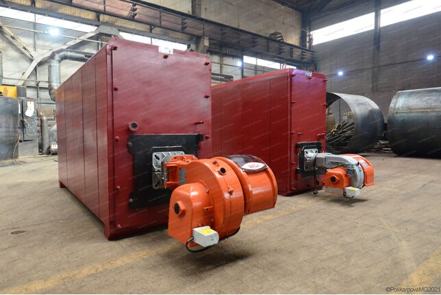 Газовый котел 1600 кВт отопительный