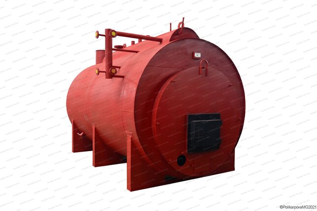 Котел паровой 1000 кг 115 С на угле