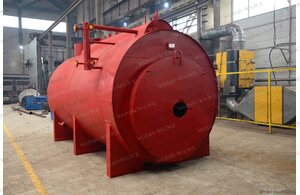 Котел промышленный паровой на газу 1500 кг с температурой 115 С