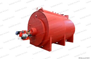 Генератор пара 1500 кг 115 С на газе