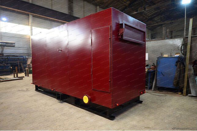 Котел на отходах лесопиления твердотопливный 0.47 МВт